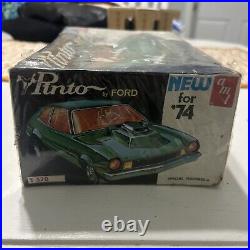 ULTRA RARE ORIGINAL VINTAGE AMT 1974 PINTO KIT Plastic Sealed