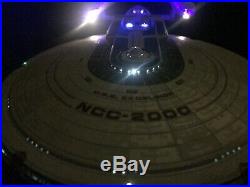 U. S. S. Excelsior Model, Lighted