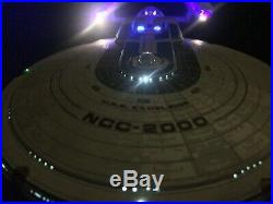 U. S. S. Excelsior Model, Lighted