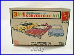 Ultra Rare! Original Amt 1960 Continental Conv Kit Complete Super Nice