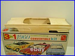 Ultra Rare! Original Amt 1960 Continental Convertible Builder Restoration Kit