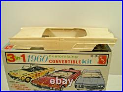 Ultra Rare! Original Amt 1960 Continental Convertible Builder Restoration Kit