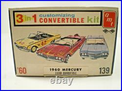Ultra Rare! Original Amt 1960 Mercury Conv Kit Complete Super Nice