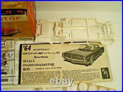 Ultra Rare! Original Vintage Amt 1964 Bonneville Ht Kit Complete Super Nice
