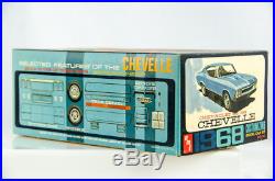 Ultra Rare Vintage AMT 68 Chevy Chevelle SS 396 Chevam 1/25 Model Car 5628-200