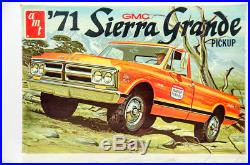 Ultra Rare Vintage AMT GMC 1971'71 Sierra Grande Pickup 1/25 Model Car T120-225