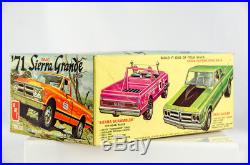 Ultra Rare Vintage AMT GMC 1971'71 Sierra Grande Pickup 1/25 Model Car T120-225