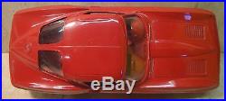 Very Nice Original Amt 1963 Chevrolet Corvette Split Window Coupe Promo Red
