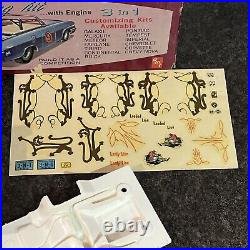 VERY RARE ORIGINAL ISSUE AMT 1962 MERCURY METEOR HT Model Kit UNBUILT L@@K
