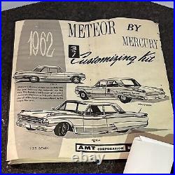 VERY RARE ORIGINAL ISSUE AMT 1962 MERCURY METEOR HT Model Kit UNBUILT L@@K