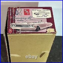 VERY RARE ORIGINAL ISSUE AMT 1962 MERCURY METEOR HT Model Kit UNBUILT L@@K