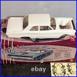 VERY RARE ORIGINAL ISSUE AMT 1962 MERCURY METEOR HT Model Kit UNBUILT L@@K