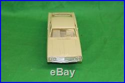 VINTAGE 1969 FORD TORINO GT 390 PLASTIC PROMO CAR 1/25 MODEL AMT Pale Green