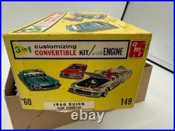 VINTAGE AMT 1960 BUICK CONVERTIBLE CAR MODEL / KIT 3 in 1 CUSTOMIZING KIT