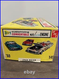 VINTAGE AMT 1960 BUICK CONVERTIBLE KIT FREE SHIPPING Original and Unstarted