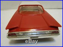 VINTAGE AMT 1960 FORD STARLINER PROMO CAR WithFLYWHEEL MOTOR & BOX EXCELLENT
