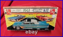 VINTAGE AMT 1961 FORD CONVERTIBLE CUSTOMZING K-111 MODEL KIT WithORIG BOX & INST