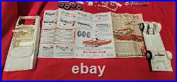 VINTAGE AMT 1961 FORD CONVERTIBLE CUSTOMZING K-111 MODEL KIT WithORIG BOX & INST