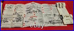 VINTAGE AMT 1961 FORD CONVERTIBLE CUSTOMZING K-111 MODEL KIT WithORIG BOX & INST