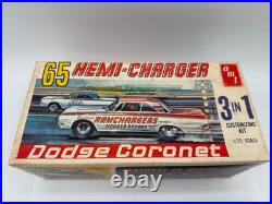 VINTAGE AMT 1965 HEMI-CHARGER DODGE CORNET MODEL / KIT 3 in 1 Customizing Kit