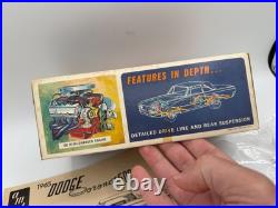 VINTAGE AMT 1965 HEMI-CHARGER DODGE CORNET MODEL / KIT 3 in 1 Customizing Kit