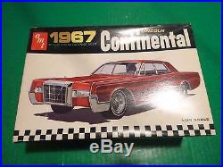 VINTAGE AMT 1967 LINCOLN CONTINENTAL 1/25 Model Car Mountain #6427 ANNUAL
