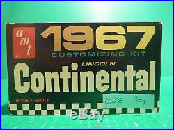 VINTAGE AMT 1967 LINCOLN CONTINENTAL 1/25 Model Car Mountain #6427 ANNUAL