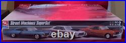VINTAGE AMT #39194 STREET MACHINES SUPER SET 3 KITS- FACTORY SEALED-NOS-2nd