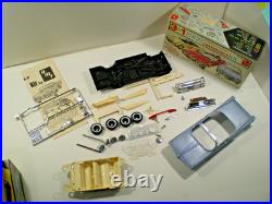 VINTAGE AMT 3 in1 1959 PONTIAC CONVERTIBLE BUILT MODEL KIT FOR RESTORATION