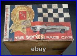 VINTAGE AMT'68 Torino Official Pace Car Indianapolis 500 RARE Open Box Autolite