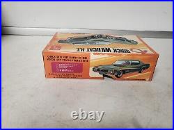 VINTAGE AMT'70 BUICK WILDCAT HT BUILT MODEL KIT WITH BOX partially assembled