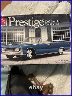 VINTAGE AMT ERTL Prestige 1965 Lincoln Continental 1/25 Model Kit UNBUILT 6504