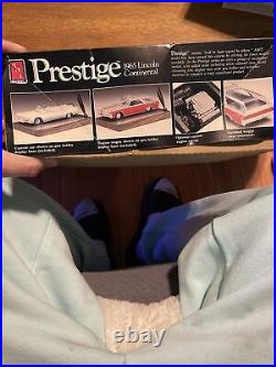 VINTAGE AMT ERTL Prestige 1965 Lincoln Continental 1/25 Model Kit UNBUILT 6504
