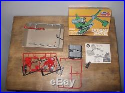 Vintage Amt Model Lot Cherry Bomb Snoopy Sopwith Camel Bed Buggy Parts + Box