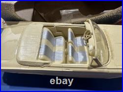 VINTAGE AMT PROMO Yellow 61 FORD GALAXIE CONVERTIBLE With Box