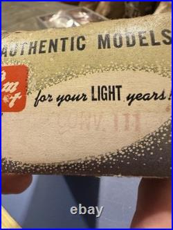 VINTAGE AMT PROMO Yellow 61 FORD GALAXIE CONVERTIBLE With Box