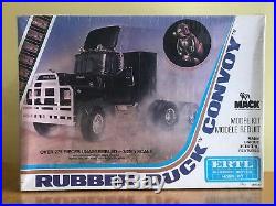 VINTAGE ERTL 1/25 Rubber Duck Convoy Mack and AMT 1/25 Plated Tanker, Sealed