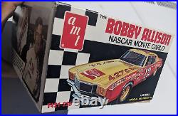 VINTAGE ORIGINAL AMT BOBBY ALLISON NASCAR CHEVY MONTE CARLO Model KIT 1/25