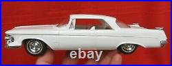 VINTAGE SMP AMT 1962 WHITE IMPERIAL 2 DOOR 125 SCALE WithBOX PROMO CAR