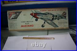 VINTAGE Top Flite North American P-51D Mustang 1 Scale Flying Model KIT WOW JSH