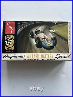 VINTAGE amt Agajanian's Willard Battery Special 1/25 #2190-150 Indy 500 Winner