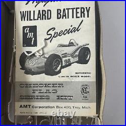 VINTAGE amt Agajanian's Willard Battery Special 1/25 #2190-150 Indy 500 Winner