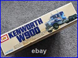 VTG 1970s IMIA HTF 1/28 KENWORTH W900 MOTORIZED MODEL KIT B-963 WithMOTOR COMPLETE