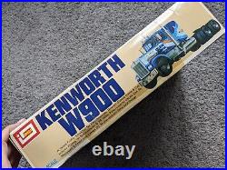 VTG 1970s IMIA HTF 1/28 KENWORTH W900 MOTORIZED MODEL KIT B-963 WithMOTOR COMPLETE