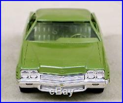 VTG 1972 Green Chevrolet Chevy Impala PROMO Non Friction AMT 1/25 NICE
