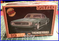 VTG AMT 1969 Ford Thunderbird 125 Scale Car Model Kit # Y901-200 REDLINE HTF
