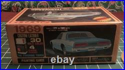 VTG AMT 1969 Ford Thunderbird 125 Scale Car Model Kit # Y901-200 REDLINE HTF
