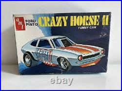 VTG AMT 1/25 Ford Pinto Crazy Horse II Funny Car Kit T405-250 In Box Built Parts