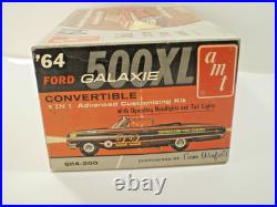 VTG AMT 3 in1 1964 FORD GALAXIE CONVERTIBLE MODEL KIT# 6114-200 COMPLETE L@@K