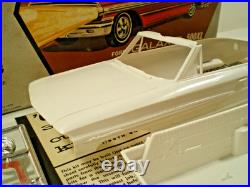 VTG AMT 3 in1 1964 FORD GALAXIE CONVERTIBLE MODEL KIT# 6114-200 COMPLETE L@@K